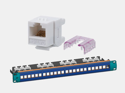 Super five non - shielded distribution frame